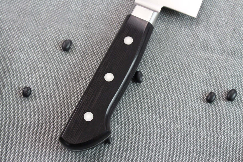 Coltello da chef giapponese Kagekiyo martellato da 24 cm fatto a mano