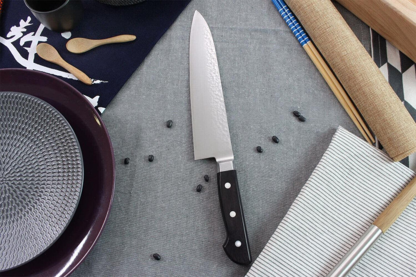 Kagekiyo Hammered 21 cm håndlavet japansk kokkekniv