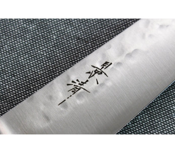 Kagekiyo coltello universale giapponese martellato da 15 cm fatto a mano 2