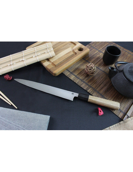 Japanisches handgefertigtes Yanagiba messer Kagekiyo Utage White Steel 24cm