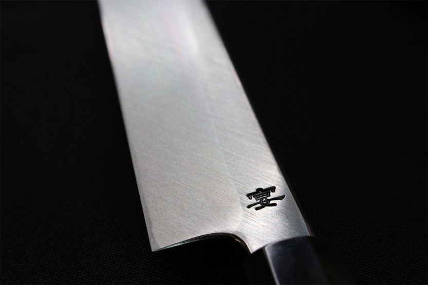 Kagekiyo Utage White Steel 24cm Japansk handgjord Yanagibakniv