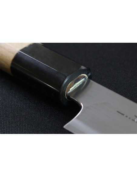Kagekiyo Utage Acero Blanco 2 21cm Cuchillo yanagiba japonés Cuchillo yanagiba hecho a mano