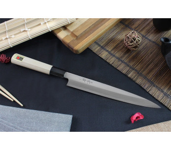 Faca yanagiba japonesa Faca yanagiba Kagekiyo Utage White Steel 2 21cm feita à mão 2