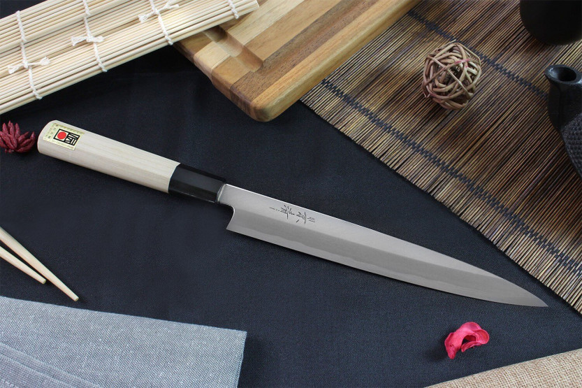 Japanisches handgefertigtes Yanagiba messer Kagekiyo Utage White Steel 2 21cm