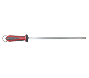 FISCHER fijnslijpsteen 30cm rond bit zwart handvat