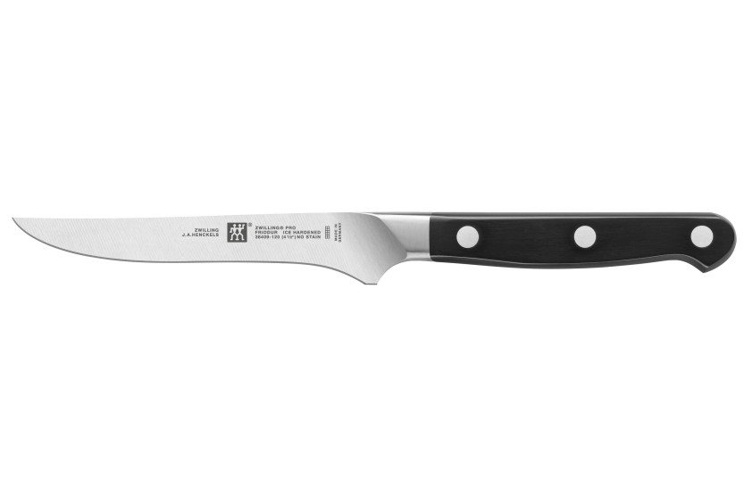 Conjunto Zwilling PRO 4 facas para bifes forjadas em aço Friodur® de 12 cm