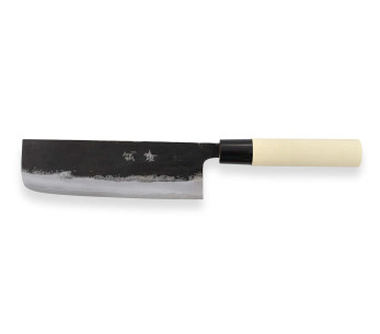 Couteau nakiri japonais artisanal Murata 16,5cm Aogami 1