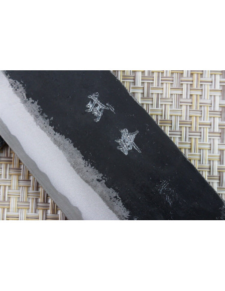 Estojo nakiri japonês artesanal Murata 16,5cm Aogami 1