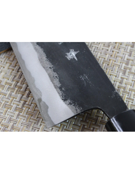 Estojo nakiri japonês artesanal Murata 16,5cm Aogami 1