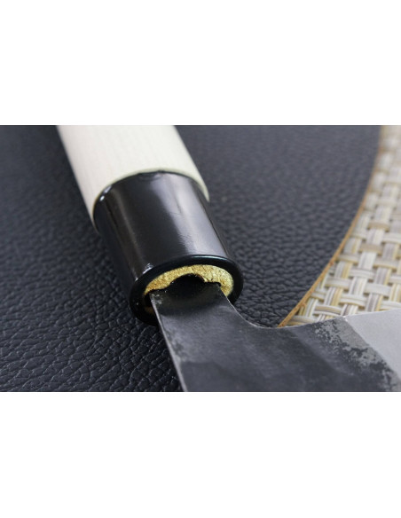 Couteau nakiri japonais artisanal Murata 16.5cm Aogami 1