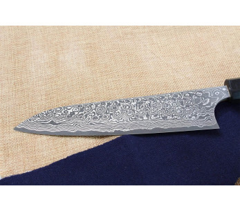 Faca de chef japonesa Masakage Kumo 18cm Damascus 63 camadas feita à mão 2