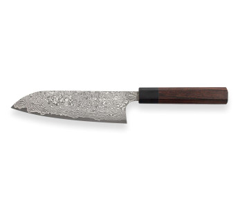 Masakage Kumo 16,5 cm 63-lagers damaskus handgjord japansk santokukniv