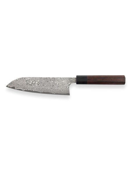 Masakage Kumo 16,5 cm, coltello santoku in damasco a 63 strati, fatto a mano in Giappone