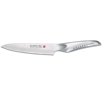 Global Sai M02 Universalkniv japansk universalkniv 14cm hamrat blad