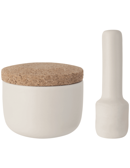Berghoff Leo mortel + stöt i stengods + korklock