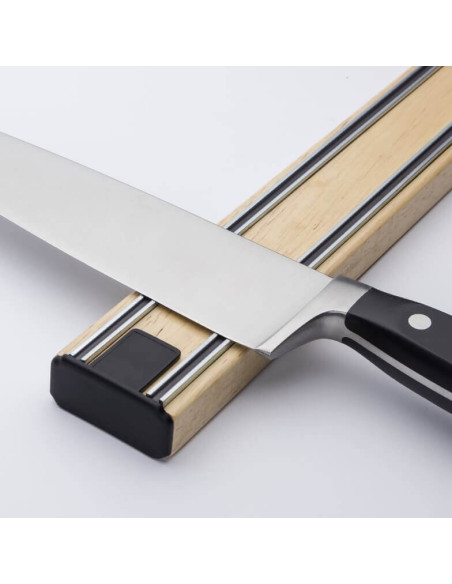 Bisbell Bisigrip 35cm barra magnética de madeira de borracha