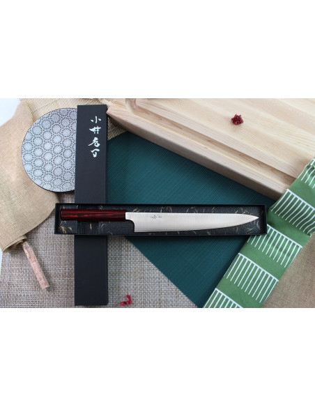 Kei Kobayashi SG2 27cm handmade Japanese slicing knife