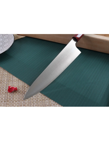 Kei Kobayashi SG2 24cm handgjord japansk kockkniv