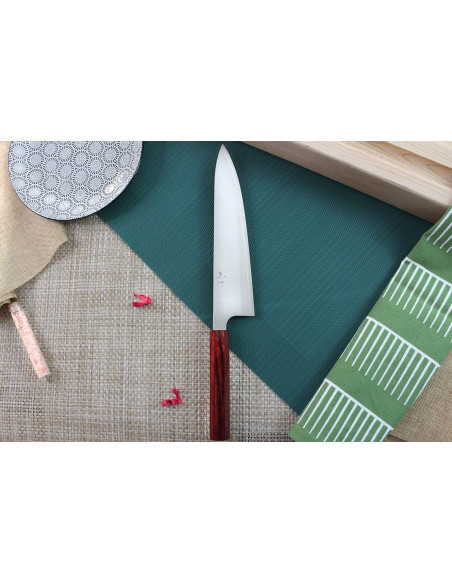 Kei Kobayashi SG2 24cm cuchillo de chef japonés hecho a mano