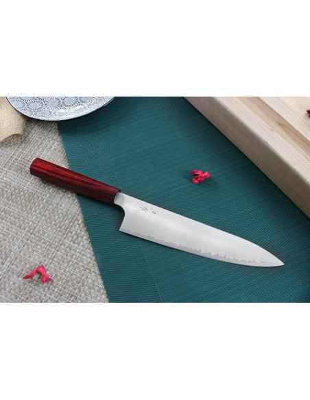 Kei Kobayashi SG2 21cm handgjord japansk kockkniv