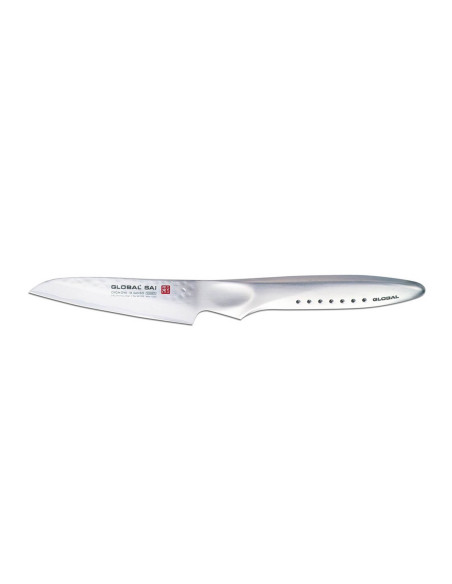 Global Sai S03R spelucchino giapponese 9cm lama dritta martellata