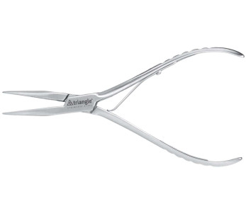 Spelacavi a triangolo in acciaio inox 20 cm