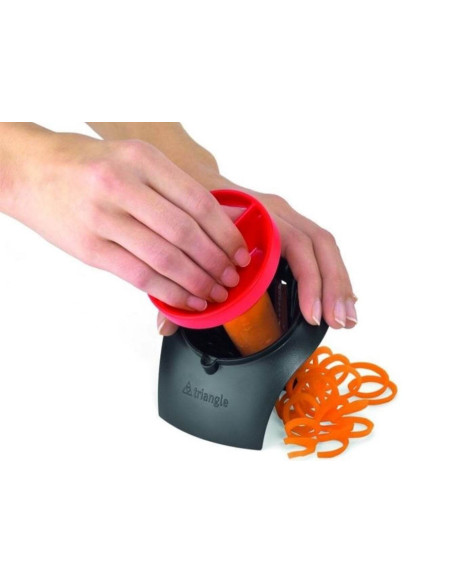 Trekantet grønnsaksskjærer i rustfritt stål og ABS