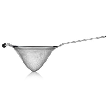 Filtro conico Ø18cm a maglia fine in acciaio inox