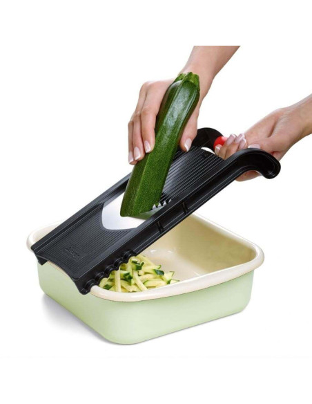Triangle Kitchen mandolin 4 stainless steel blades + pusher