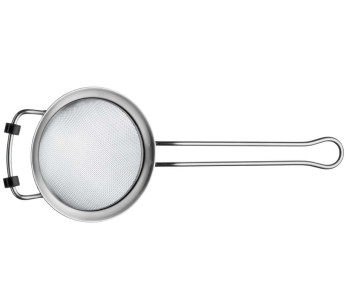Colapasta triangolare professionale in acciaio inox con manico 2