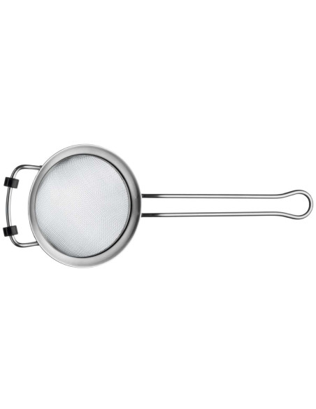 Colapasta triangolare professionale in acciaio inox con manico