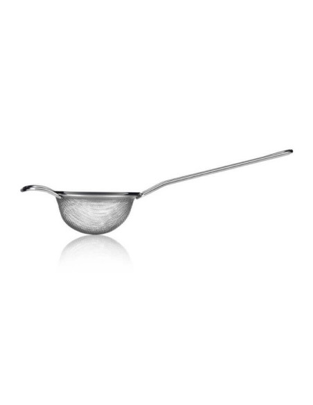 Colapasta triangolare professionale in acciaio inox con manico