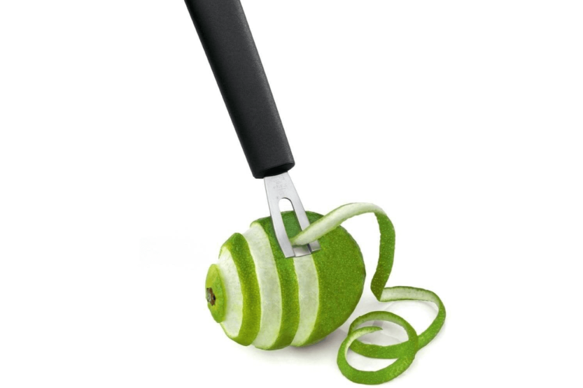 Triangle U-shaped stainless steel rod with green grip handle