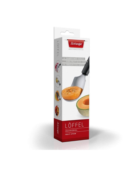 Aushöhlungslöffel für Obst Triangle Edelstahl