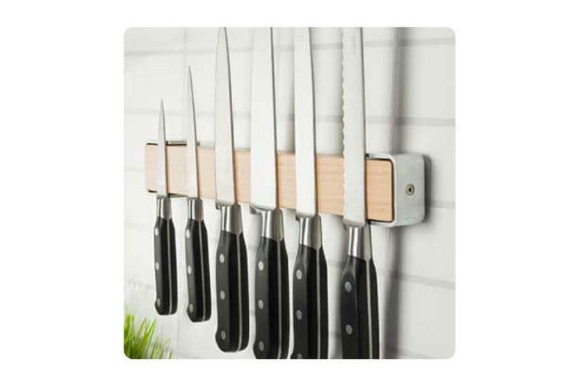 Bisbell barra magnética 34cm Bambú o Nogal
