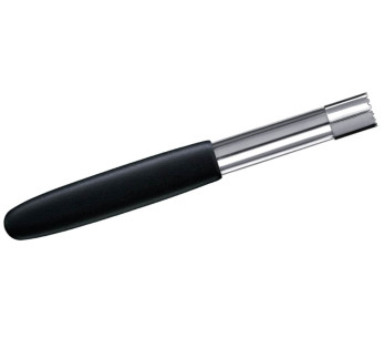 Descaroçador de maçãs triangular em aço inoxidável com 16 mm de diâmetro