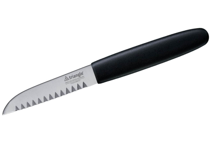 Dekorationskniv Triangel 19 cm blad i rostfritt stål