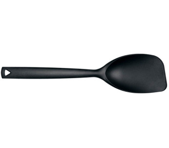 Cucchiaio da portata triangolo in nylon nero 35 cm