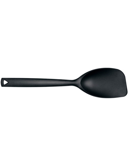 Triangle black nylon serving spoon 35cm