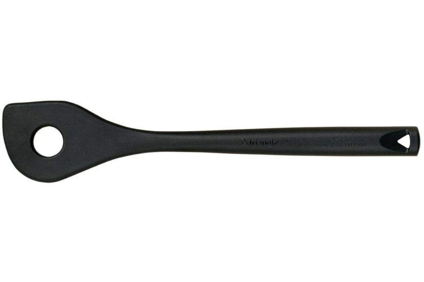 Espátula mezcladora triangular con empuñadura verde 31cm