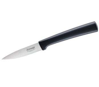spelucchino triangolare in acciaio inox 8 cm