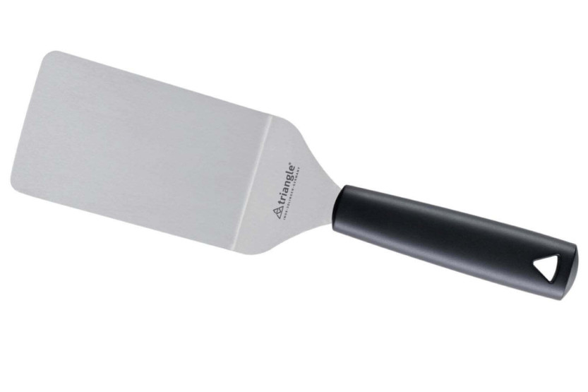 Professioneller Spatel Triangle flexible abgewinkelte Form Griff aus Green Grip