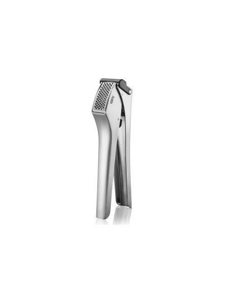 Hvidløgspresser Gefu Garlico rustfrit stål + skraber