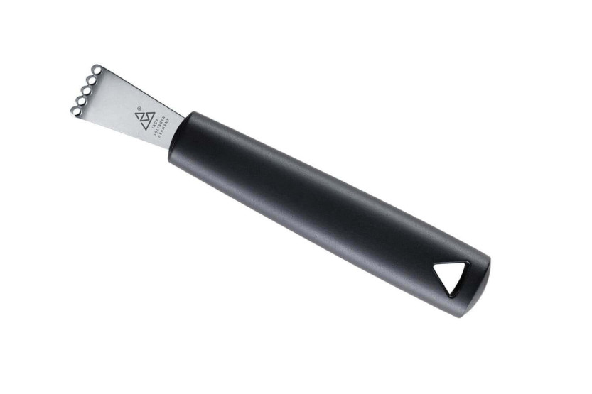 Zesteur Triangle acier inox manche en green grip noir Zesteur Triangle acier inox manche en green grip noir