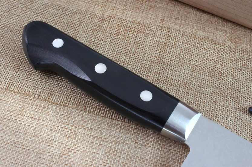 Japanisches Kochmesser Tsunehisa VG10 Damascus 45 Schichten 21cm