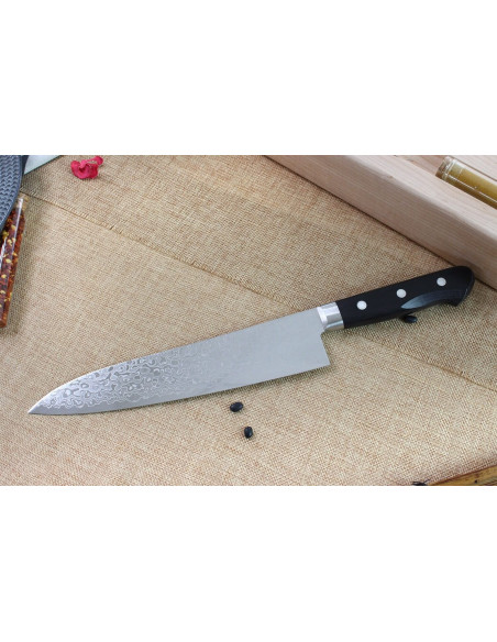 Tsunehisa VG10 Damaskus 45 lag 21 cm japansk kokkekniv