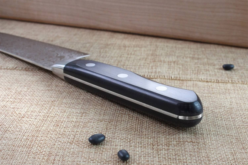 Tsunehisa VG10 Damascus 45-layer 16.5cm Japanese santoku knife