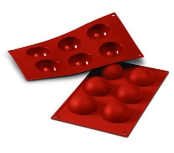 Silicon Flex ammatillinen muotti 300x175mm 6 puoli palloa 6cm