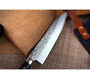 Takamura VG10 Tsuchime 18 cm håndlaget japansk kokkekniv 2