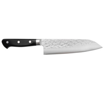 Takamura VG10 Tsuchime 16,5cm käsintehty japanilainen santoku veitsi